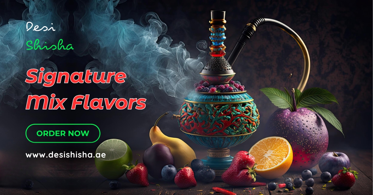 Signature Mix Shisha | Crafted Flavors by Desi Shisha